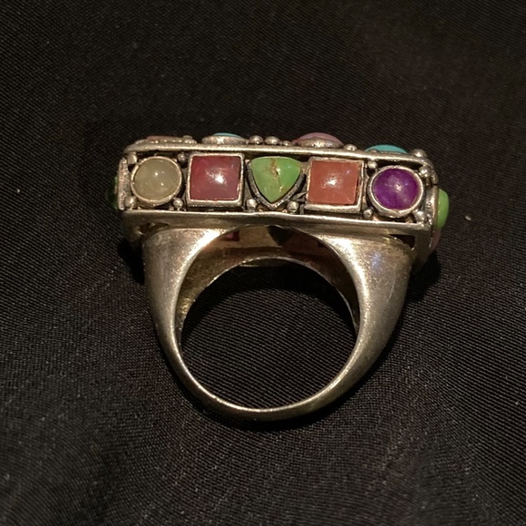 Rare vintage southwest ring silver - Picture 5 of 10